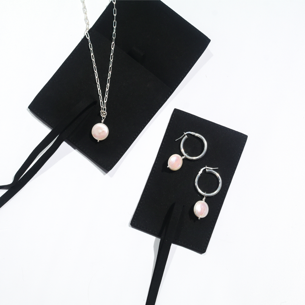 Coin Pearl Charm