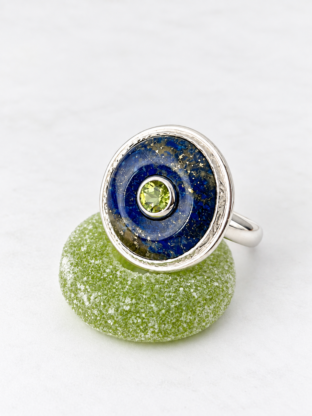 Lapis Lazuli Large Donut Ring