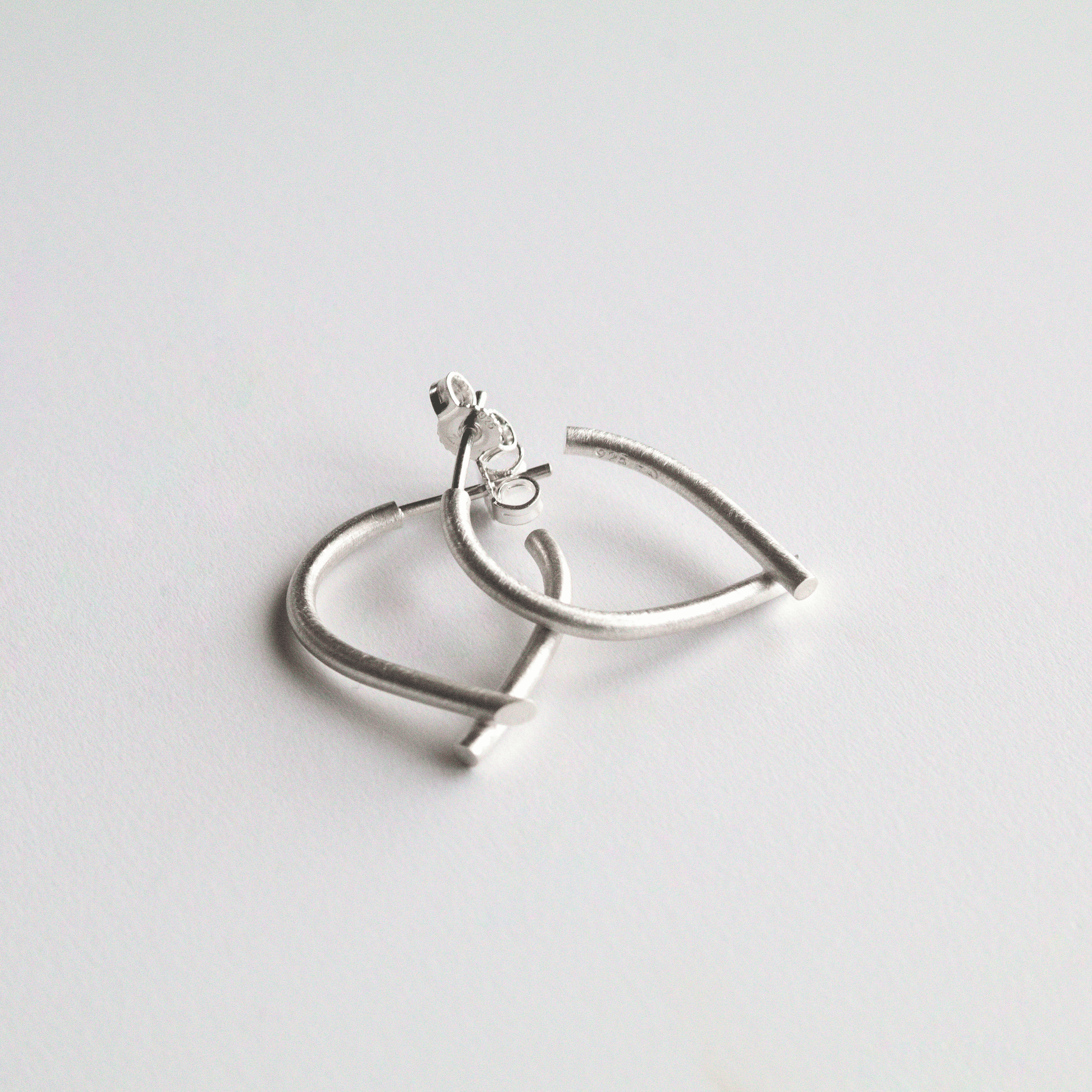 Teardrop Hoop Earrings